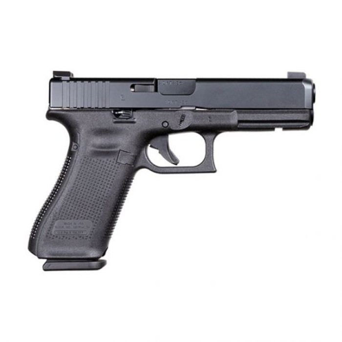 Glock 17 Gen 5 9mm Pistol With Ameriglo Night Sights, Black - UM1750333