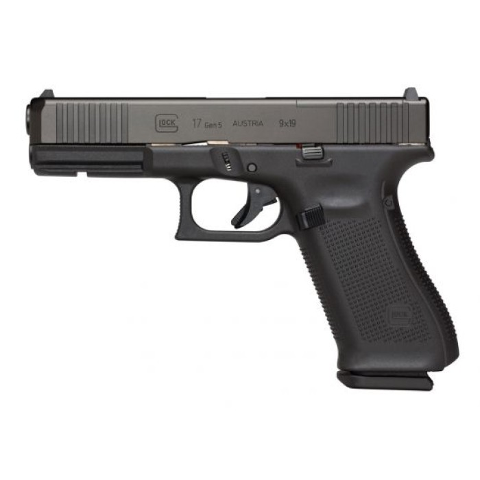 Glock 17 Gen 5 FS MOS 10 Round 9mm Pistol, Black - PA175S201MOS