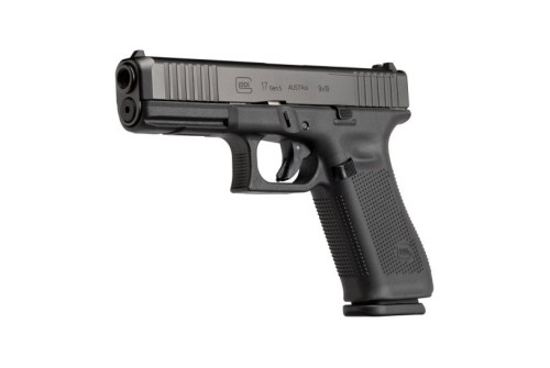 Glock 17 Gen 5 FS MOS 9mm Pistol, Black - PA175S203MOS