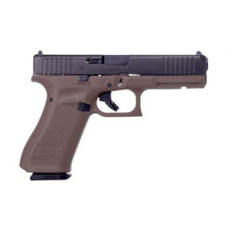 Glock 17 Gen 5 MOS FS 9mm Pistol, FDE - PA175S203MOSD