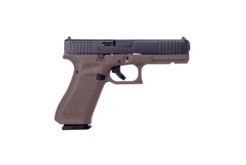 Glock 17 Gen 5 MOS FS 9mm Pistol, FDE - PA175S203MOSD