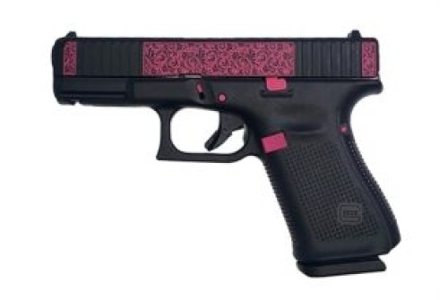 Glock 19 G5 9Mm Pink Scroll 15Rd PA195S203PS