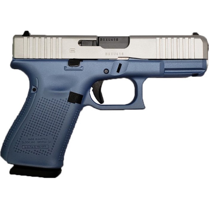 Glock 19 G5 Polar Blue/Silver 15 PA195S204PBS