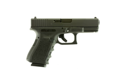 Glock 19 Gen 3 10 Round 9mm Pistol, Black -UI1950201