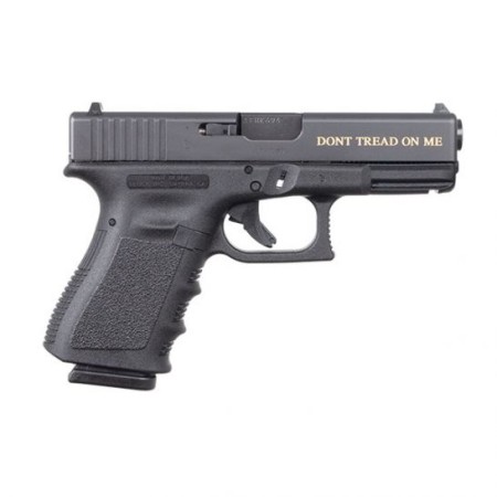 Glock 19 Gen 3 Gadsden 9mm Pistol, Black - DAV-12411