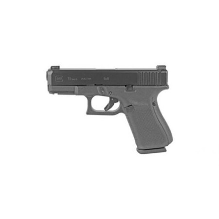 Glock 19 Gen 5 Rebuild 9mm Pistol, Black - PR19555