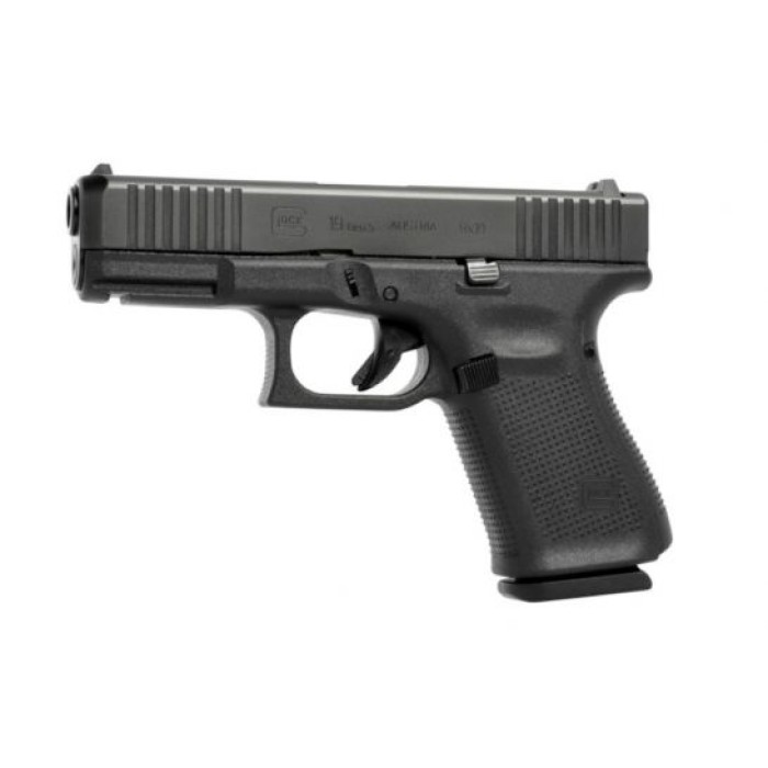 Glock 19 Gen 5 FS 9mm Pistol With Glock Night Sights, Black - PA195S703