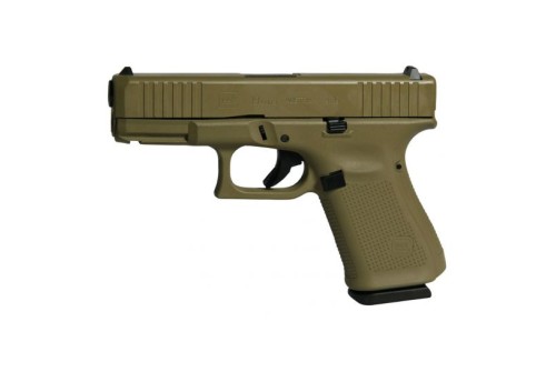 Glock 19 Gen 5 FS 9mm Pistol, Flat Dark Earth - PA195S203FDE