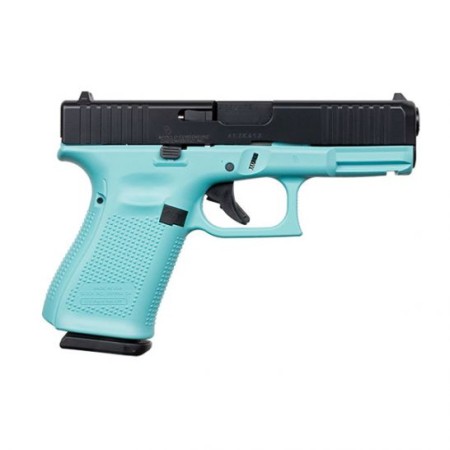 Glock 19 Gen 5 FS 9mm Pistol, Robin's Egg Blue - ACG-57027