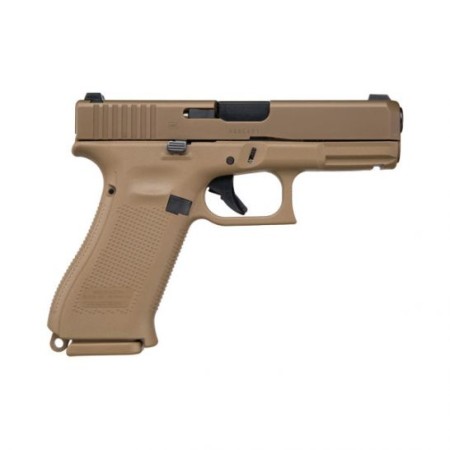 Glock 19X NS 10 Round 9mm Pistol, Flat Dark Earth - PX1950701