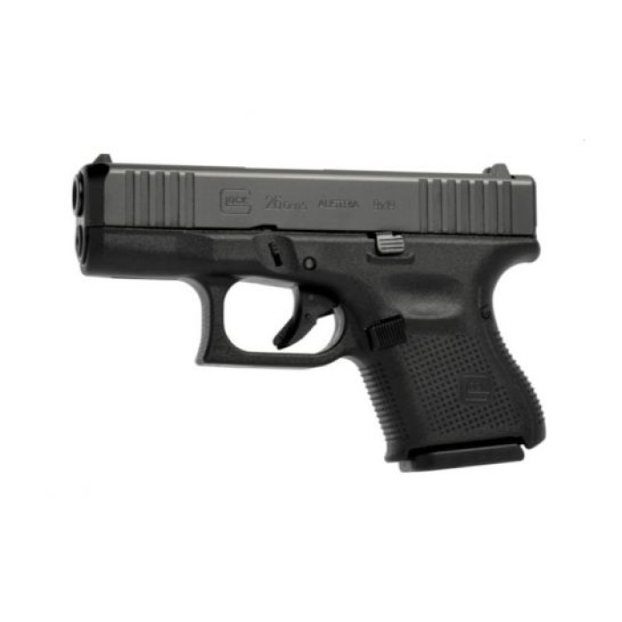 Glock 26 Gen 5 FS Rebuild 9mm Pistol, Black - UR26555