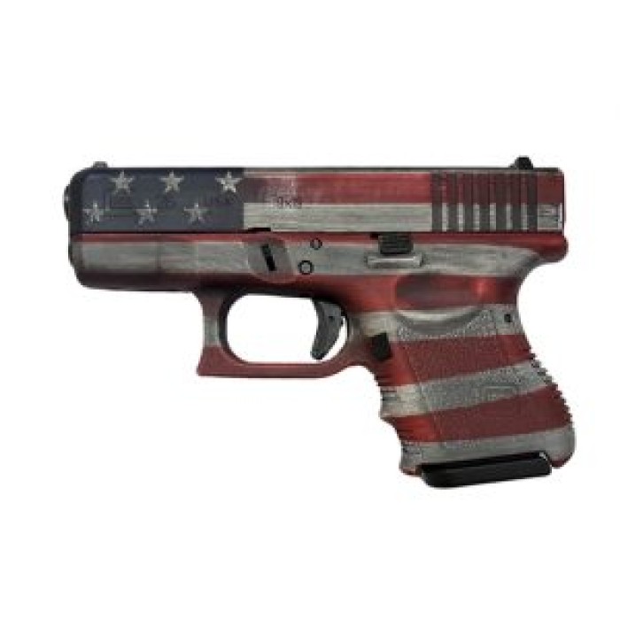 Glock 26 Gen3 9Mm Usa Flag 10 PI2650204USA 723554879136