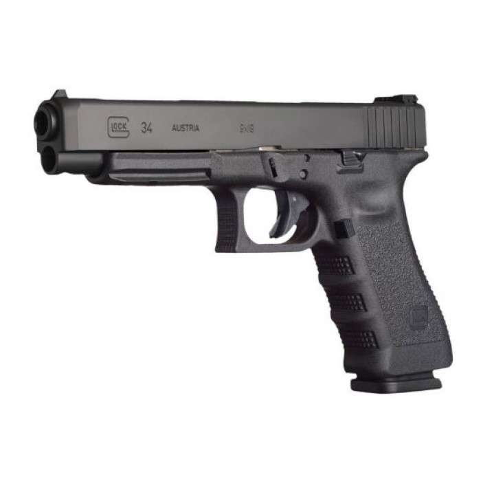 Glock 34 Gen 3 5.3" 9mm Pistol, Black - GLG3417US