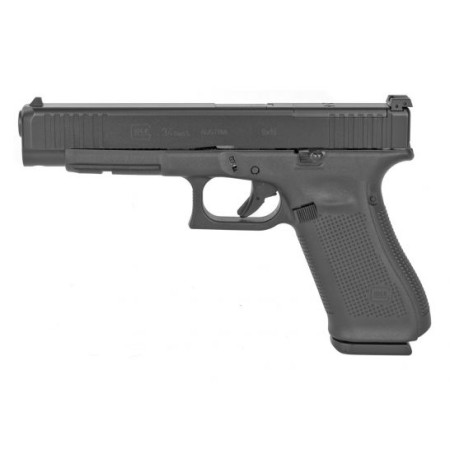 Glock 34 Gen 5 MOS 5.3" 9mm Pistol, Black - UA343S103MOS