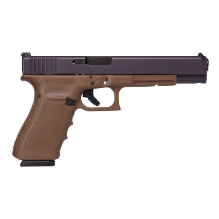 Glock 40 Gen 4 MOS 10mm Pistol, FDE - PG4030103MOSD