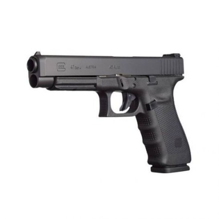 Glock 41 Gen 4 5.31" .45 ACP Pistol, Black - GLG41413AUT