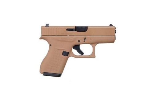 Glock 42 .380 ACP 3.26" Pistol, Flat Dark Earth - ACG-00819