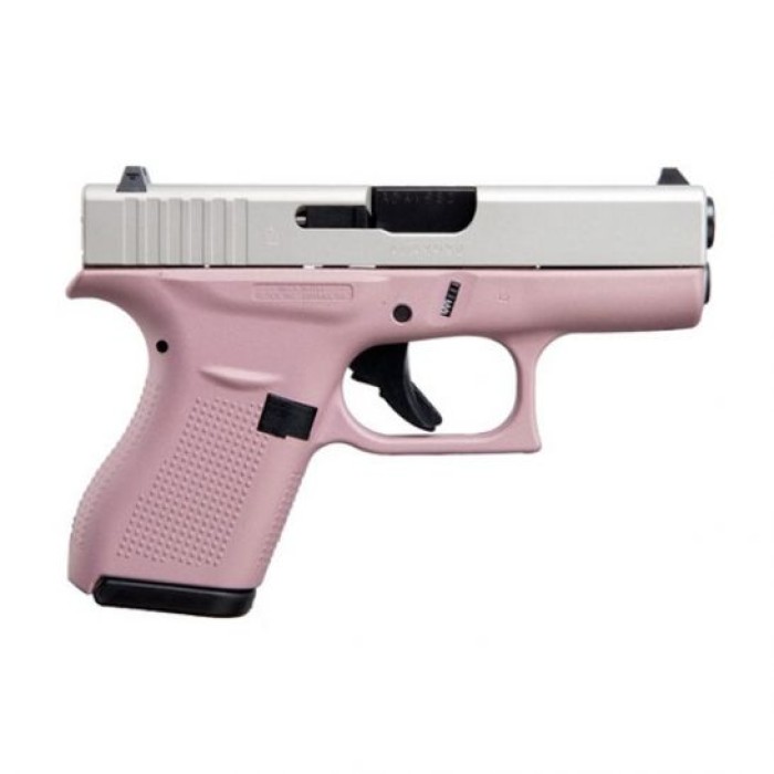 Glock 42 .380 ACP Pistol, Pink Cerakote - ACG-00846