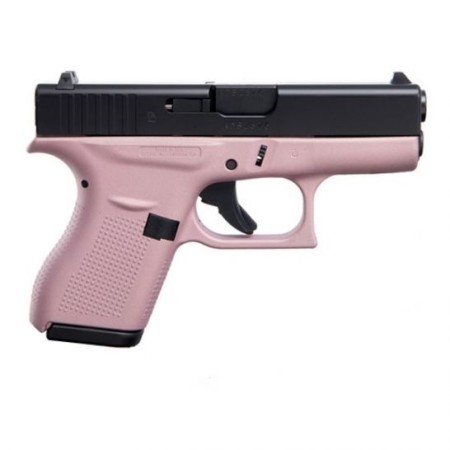 Glock 42 .380 Pistol, Pink/Black - ACG-00849