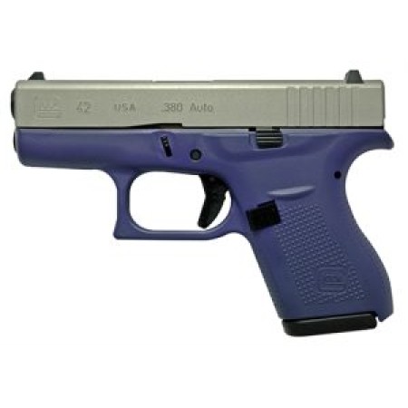 Glock 42 380Acp Purple/Silver 6 UI4250201PURPLE