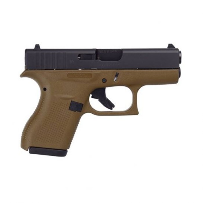 Glock 42 .380 ACP Pistol, Flat Dark Earth - UI4250201DE