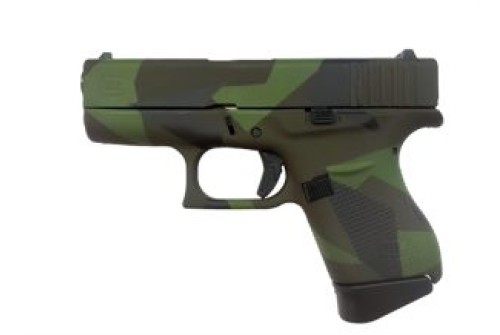 Glock 43 9Mm Green Splinter Camo UI4350204GNSC