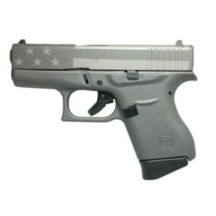 Glock 43 9Mm Grey Flag 6Rd PI4350201GREYFLAG