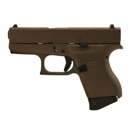 Glock 43 9mm Pistol, Midnight Bronze - UI4350204MB