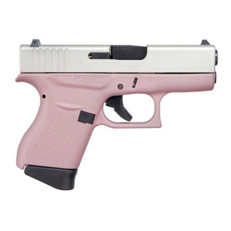 Glock 43 9mm Pistol, Pink Cerakote - ACG-00847