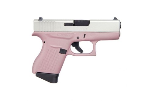 Glock 43 9mm Pistol, Pink Cerakote - ACG-00847