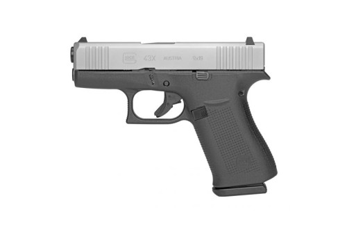 Glock 43X FS Rebuild 9mm Pistol, Two Tone - PR43509XSL