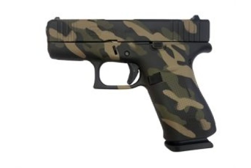 Glock 43X 9Mm Fde Tilted Camo