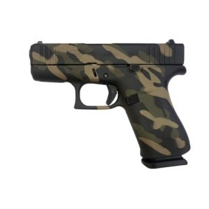 Glock 43X 9Mm Fde Tilted Camo