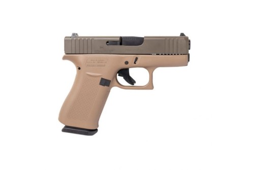 Glock 43X 9mm Pistol, Flat Dark Earth - ACG-00862