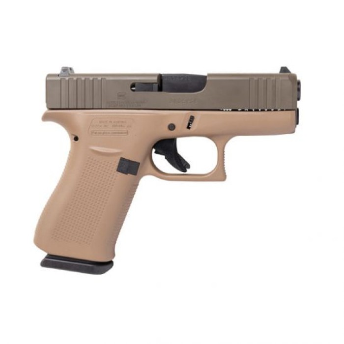 Glock 43X 9mm Pistol, Flat Dark Earth - ACG-00862