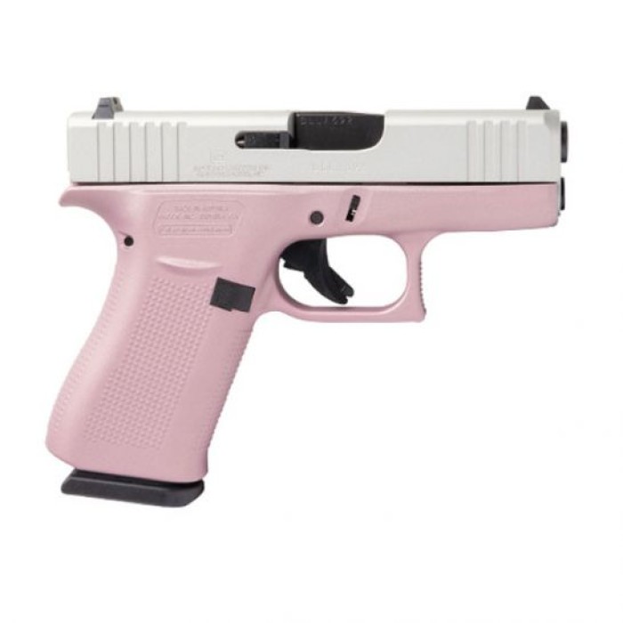 Glock 43X 9mm Pistol, Pink Champagne Cerakote - ACG-00869