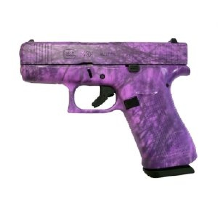 Glock 43X 9Mm Shattered Purple PX4350204SP