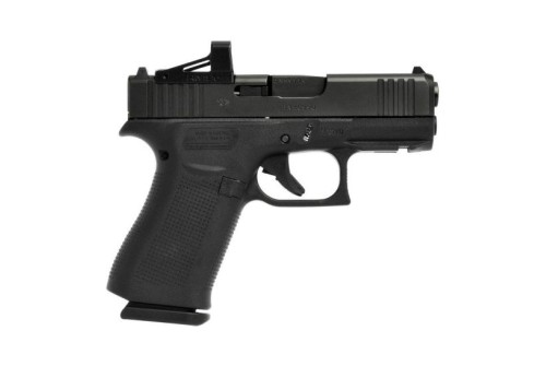 Glock 43X MOS 3.39" 9mm Pistol With Shield Red Dot Sight, Black - UX4350201FRMOSC