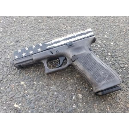 Glock 45 9Mm Black Flag 17Rd PA455S203BF