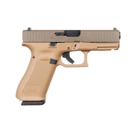 Glock 45 FS 9mm Pistol, Dark Earth Patriot Brown - ACG-57034