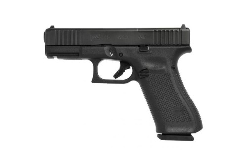 Glock 45 Gen 5 FS MOS 9mm Pistol, Black - UA455S203MOS