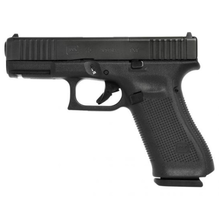 Glock 45 Gen 5 FS MOS 9mm Pistol, Black - UA455S203MOS