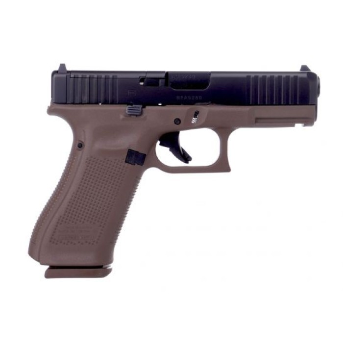 Glock 45 Gen 5 MOS 9mm Pistol, FDE - PA455S203MOSD