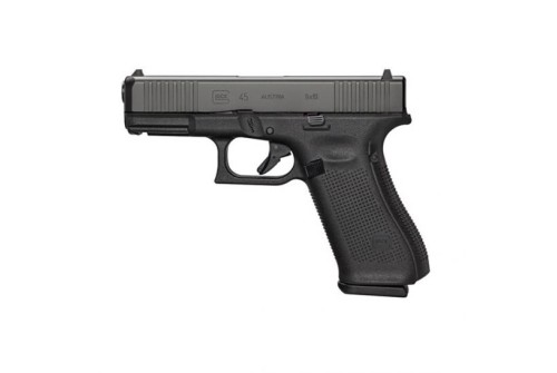 Glock 45 MOS Gen 5 10 Round 9mm Pistol, Black - PA455S201MOS