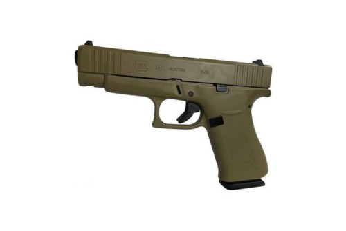 Glock 48 FS 9mm Pistol, Flat Dark Earth - PA4850201FDE