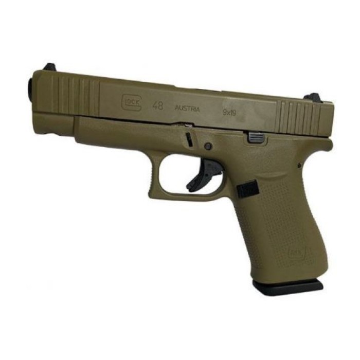 Glock 48 FS 9mm Pistol, Flat Dark Earth - PA4850201FDE