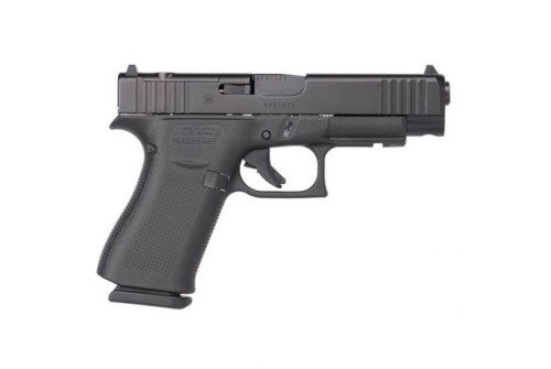 Glock 48 MOS FS 9mm Pistol, Black - UA4850201FSMOS