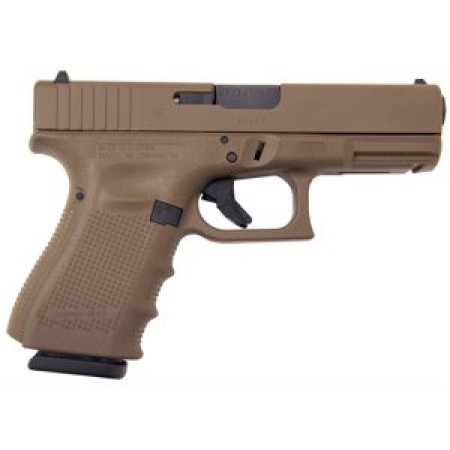 Glock G19 G4 Full Fde 9Mm 15+1 FS PG1950204D 764503911361