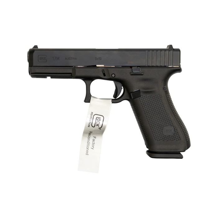 Glock Factory Reconditioned G17M AUS 9mm, 4.49" Barrel, FS, Black, 17rd