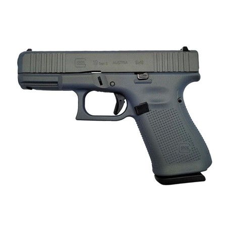 Glock 19 Gen5 AUS 9mm, 4"Barrel, Fixed Sights,  Northern Lights Cerakote, 15rd